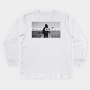 Camp Claude - Retro Kids Long Sleeve T-Shirt